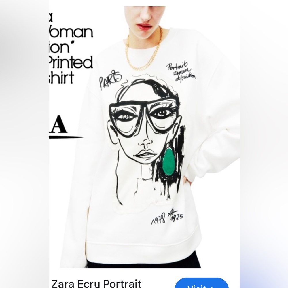 Zara sweatshirt
